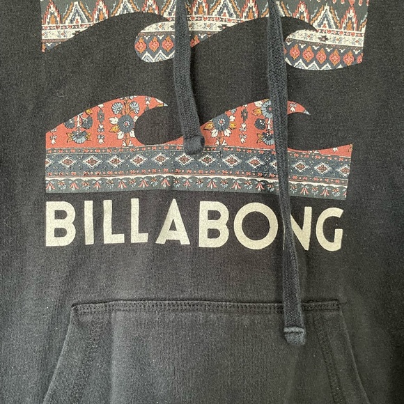 Billabong black hoodie - Picture 6 of 11